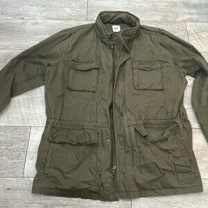 Gap M-65 Men's Size XXL Green Army Military Utility Cargo Field Coat